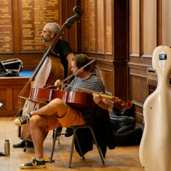 Cellos Listening