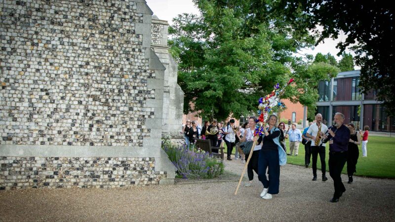 Procession Round The Chapel